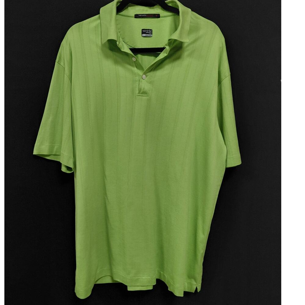 Nike FIT DRY Tiger Woods Collection Nike Polo Shirt Short Sleeve Size L